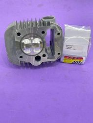 เสื้อพร้อมลูก125 ลูก59/4วาล์ว LHK สลัก13มิล ปลอกสูบยาว ใส่125iไฟเลี้ยวบังลมและ125คาร์บูR-S