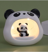 Creative Cute panda panda Night Light Resin Bedroom Sleeping Light Desktop Decoration Decoration Birthday Gift
