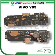 Pcb Board Usb Casing Connector Vivo Y69 Connector Charger Board Mic Original