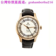 台灣特價OMEGA 歐米茄錶 41mm 機械 男錶 附原廠證 18K金 Q5174-1R