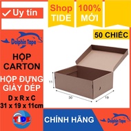 Carton box (50 pieces, size 31cm x 19cm x 11cm) – Shoe box or COD shipping during goods