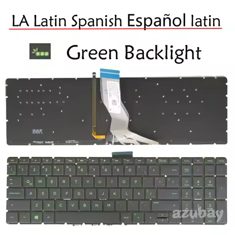 Latin Spanish Keyboard For HP Pavilion 15-cb000 15-cb001la 15-cb002la 15-cb003la NSK-XDHBQ 9Z.NE1BQ.