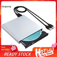 Tang_ USB External CD-RW Burner DVD/CD Reader Player Optical Drive for Laptop Computer