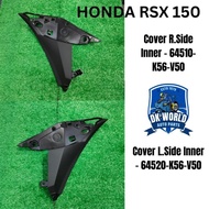 RS-X MAIN PIPE SIDE COVER INNER SET ORIGINAL 100% HONDA FOR HONDA RSX150 RS-X 150 64520-K56-V50 6451