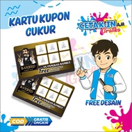 Custom Barbershop Shaving Coupon Cards – Free Design & Fast Printing | Print-IN Graphics