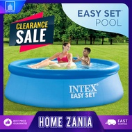 Home Zania CLEARANCE SALE INTEX Easy Set Inflatable Swimming Pool  8ft.x30in / 2.44m x 76cm Size