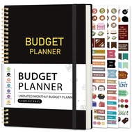 Monthly Finance Budget Planner Organizer with Expense Tracker Notebook to Manage Your Money Effectiv