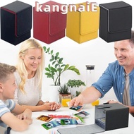 KANGNAI Deck Box, Storage Organizer Game MTG Trading Card Holder, Gift Box Collectible Game PU Prote