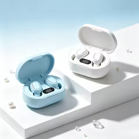 Original E7S Wireless Bluetooth Headset with Mic LED Display Earbuds TWS Earphone Bluetooth Headphon