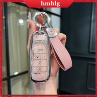 For Aion Y Plus 2023 2024 Aion ES Aion V 2025 Bling Plating TPU Car Key Case Cover Remote Protective