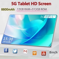 【Promosi Besar】2022 tablet 5G baru 12GB+512GB tablet pembelajaran