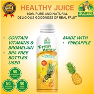 Rompine Fresh Harvest Pineapple Juice with Chunks/ 12 bottle