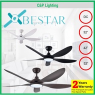 [Installation Promo] Bestar Wind 32" / 42" / 52" 5 Blade DC Ceiling Fan with LED