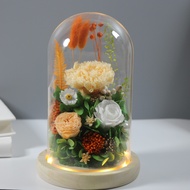 Preserved Rose Floral Display Mother Girlfriend Bestie Gift