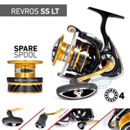 Daiwa REVROS SS LT 2023 Reel | 1000 / 6000 | Double Spool | Galatama dam Laut Spinning Reel