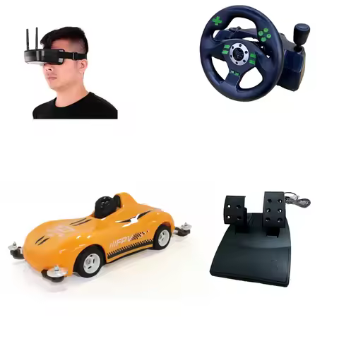 Simulator Racing VR Games Virtual Reality 5.8G FPV HD Camera RC Cars POV of Driving Remote Controlle