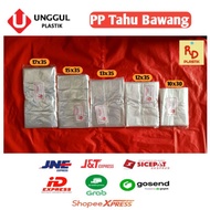 Pp Plastic Tofu Onion | Thin Clear PP Size 10x30, 12x35, 13x35, 15x35, 17x35