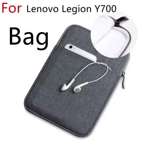 Handbag Case For Lenovo Legion Y700 8.8" Bag Sleeve Zipper Shockproof Pockets Pouch Funda for lenovo