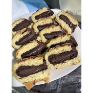 kek tapak kuda nuttella/biscoff/kinder bueno