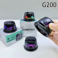 G200 Magnetic Speaker Mobile Phone Holder Portable RGB LED Light Bluetooth Audio Subwoofer Outdoor T