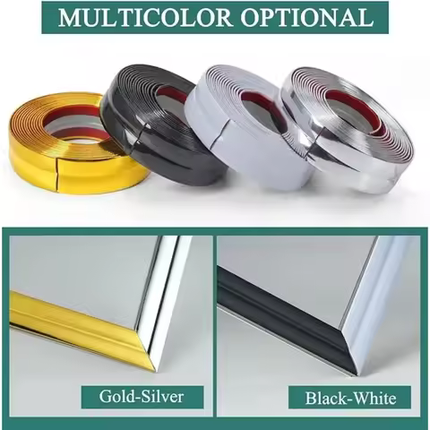 1pc 3M/118.11in Self Adhesive Wall Stickers safety tape Furniture Edge Guard Strip pvc corner 90 deg