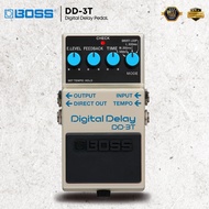 BOSS Digital Delay (DD-3T) Guitar Pedal Effect  with patch cable set ( DD3T / DD 3T / DD3 )
