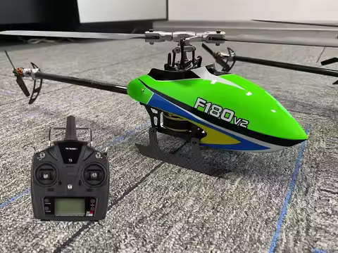 YUXIANG F180 V2 6CH 3D 6G System Dual Brushless Direct Drive Motor Aileronless RC Helicopter RTF BNF