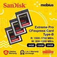 SanDisk 64/128/256GB Extreme Pro CFexpress Card Type B CompactFlash Memory Card