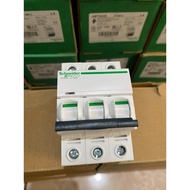MCB IC60N 10A 3phas ORIGINAL SCHNEIDER NEW GRESS