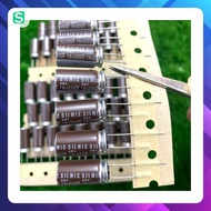 [ 2 pieces ] ELNA SILMIC ARS CAPACITOR 16V, 16V220UF, 220UF16V (size 12x20x5mm) ELNA audio capacitor