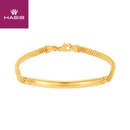 HABIB Oro Italia 916 Yellow Gold Bracelet GW42420423
