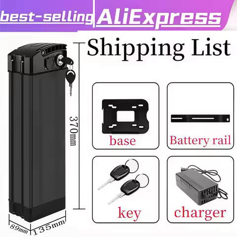 2025 Foldable self-propelled new 21700 36V 48V 52V low discharge 20000mAh 18650 lithium battery 12Ah