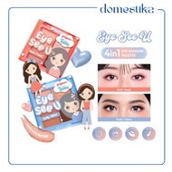 -Domestika- Pigeon Teens Eye See U Eye Shadow 3.2gr |Teen Makeup |4in1 Palette |Pigmented & Longlast
