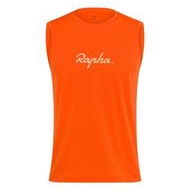 Rapha  Men's Indoor Training T-Shirt 輕盈、透氣無袖汗衫 橘色XS