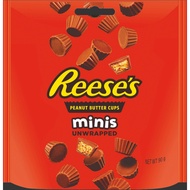 Reese's Peanut Butter Stuffing Mini Cup Milk Chocolate (Bag) 90g [Sunny Buy]
