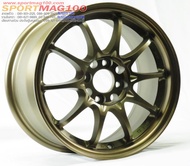เฮียสั่งลด ล้อแม็กใหม่ SSW 367 Ce28 4รู100 ET35 สีทองแดง 7-15นิ้ว(19898)