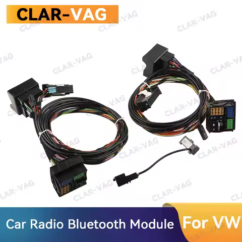 Car Radio Bluetooth Module 1K8035730D Plug and Play Wireless Microphne Harness Cable For VW RCD510 R