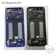 For Xiaomi Mi A3 Lite LCD Faceplate Frame Front Middle Frame Housing Battery Door Back Cover Housing