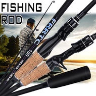 FRRTC Fishing Rod 1.65m/1.8m Fishing Rods Ultralight Spinning Rod Ultralight Baitcasting Rod EVA Han