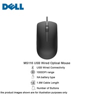 Dell MS116 USB Wired Optical Mouse