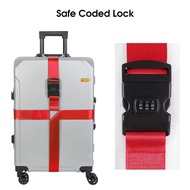 Suitcase Straps High Quality Materials With Secure TSA Key Code