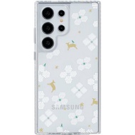 花開原野 透白Samsung Fold/Flip6氣墊防摔/標準/鏡面手機殼