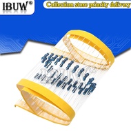 Yz~100pcs 1/4W Metal film resistor 2.2K~240K 2.2K 4.7K 10K 47K 100K 200K 240K 1% ohm resistance