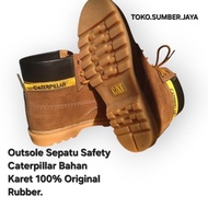 Caterpillar Safety Boot Shoe Outsole - Sole Cut Non-Slip Rubber Safety Boot Shoes Size 38-45