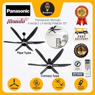 Panasonic Ceiling Fan (70 Inch/Pipe Type) Mondo Motion Sensor Twin DC Motor Ceiling Fan F-M18LY / F-