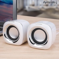 DYRUIDOJ Speaker Wired, AUX Audio 3.5mm Wired Small Speaker, Subwoofer High Volume Portable Stereo S