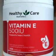 [FOR SALE] Healthy Care Vitamin E 500iu 200caps  vitamin e 500 iu