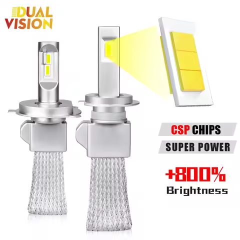 Canbus H7 LED Car Headlight H4 H11 H8 H9 Bulb H1 9005 9006 LED Auto Lamp 6000K 12V 24V 36V Mini Fog 