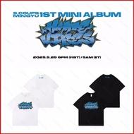 BH2 SEVENTEEN CxM SCOUPS X MINGYU 1st Mini Album HYPE VIBES T-shirt short sleeve top tee HB2