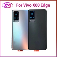 Back Battery Cover For vivo X60 Edge Back Door Battery Rear Case Housing Cover V2045 Camera Lens Rep